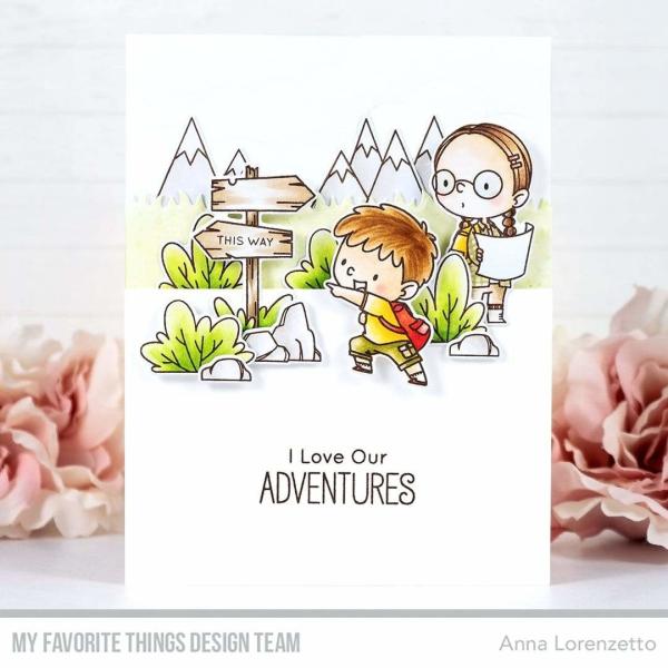 My Favorite Things Die-namics "Adorable Adventures" | Stanzschablone | Stanze | Craft Die