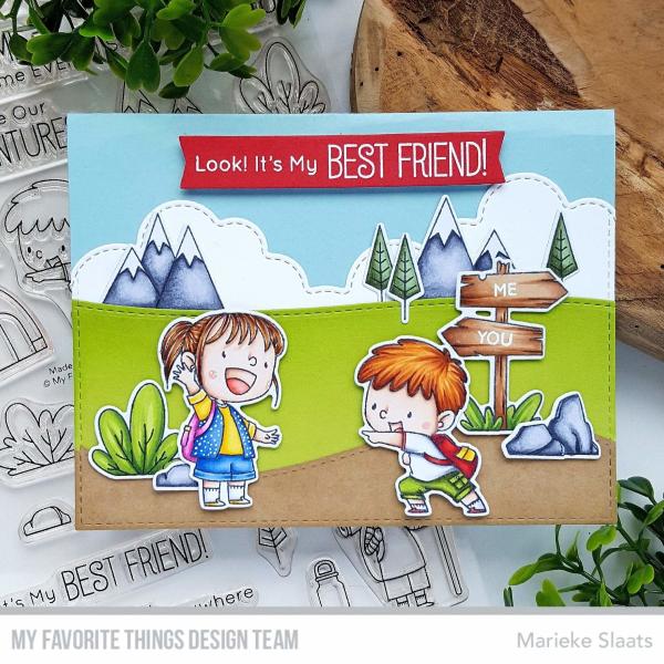 My Favorite Things Die-namics "Adorable Adventures" | Stanzschablone | Stanze | Craft Die