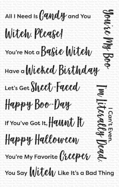 My Favorite Things Stempel "Sassy Pants Spooktacular" Clear Stamp