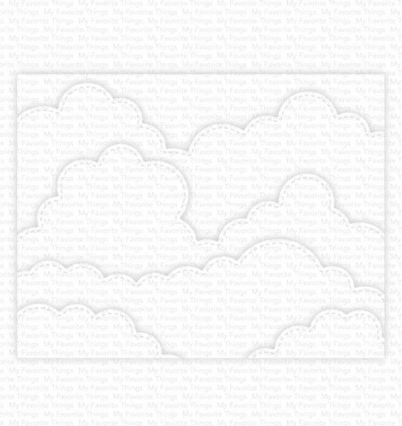 My Favorite Things Die-namics "Stitched Rolling Clouds Edges "