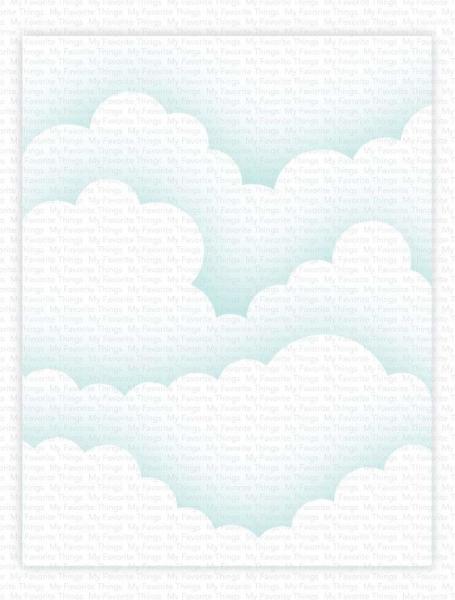My Favorite Things "Rolling Clouds" Stencil 6x6"