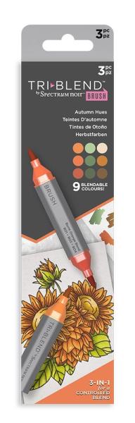 Spectrum Noir Triblend Marker Brush Herstfarben / Autumn Hues (3 Pcs)