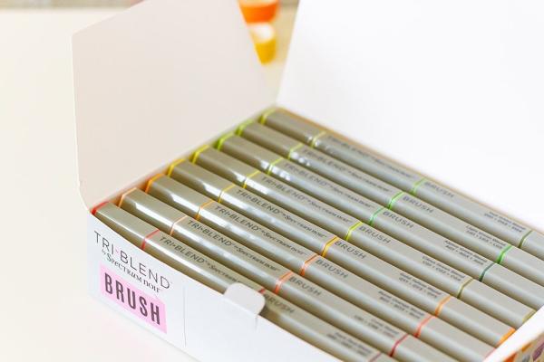 Spectrum Noir Triblend Marker Brush Alle Farben /  Complete Collection  (24 Pcs)