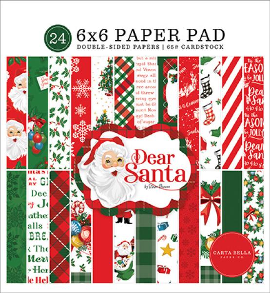 Carta Bella "Dear Santa" 6x6" Paper Pad