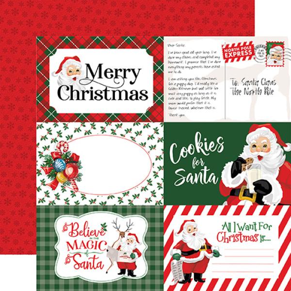 Carta Bella "Dear Santa" 6x6" Paper Pad