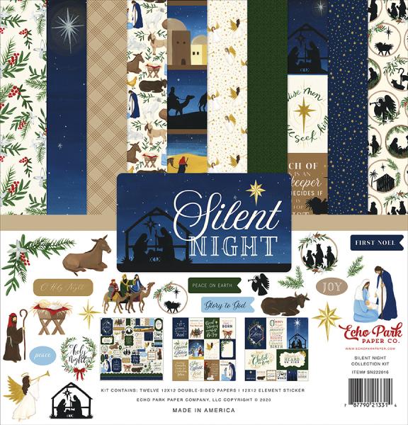 Echo Park "Silent Night" 12x12" Collection Kit