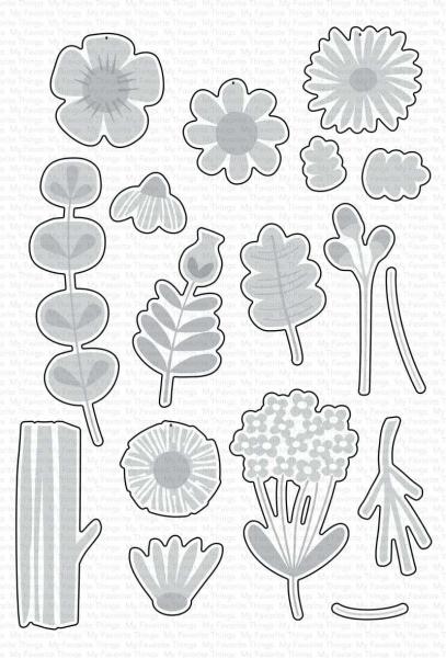 My Favorite Things Die-namics "Fall Florals" | Stanzschablone | Stanze | Craft Die