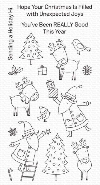 My Favorite Things Stempelset "Joyous Holidays" Clear Stamp Set