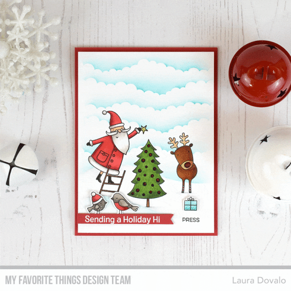 My Favorite Things Stempelset "Joyous Holidays" Clear Stamp Set