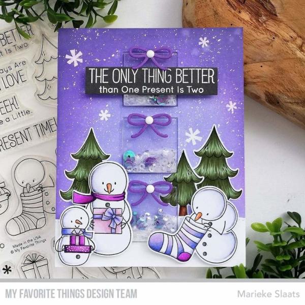 My Favorite Things Stempelset "Present Time" Clear Stamp Set