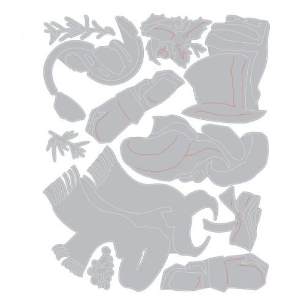 Sizzix Thinlits Craft Die-Set - Winter Wardrobe by Tim Holtz