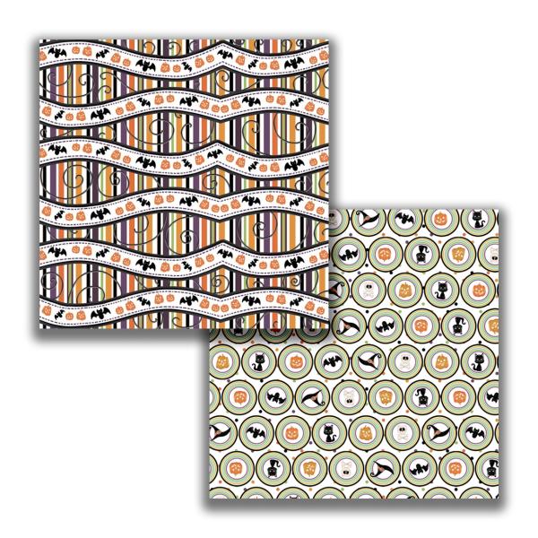 Polkadoodles "Boneshakin Halloween" 6x6" Paper Pad