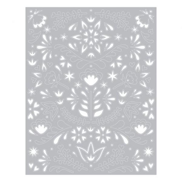 Sizzix Thinlits Craft Die - Folk Mask
