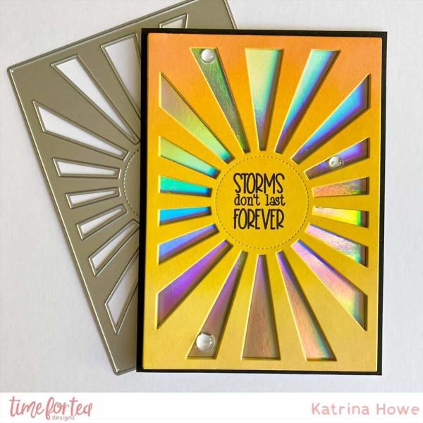 Time For Tea Dies Sunburst Cover Plate