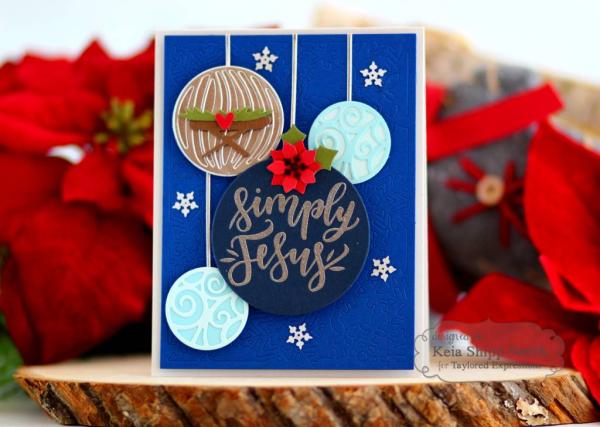 Taylored Expressions Stempelset "Handlettered Holiday "