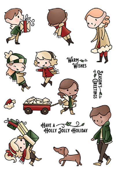 LDRS-Creative City Sidewalks Clear Stamps