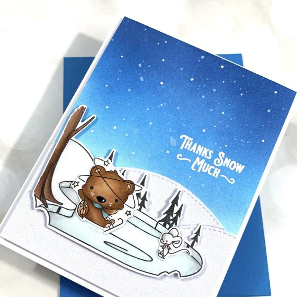 LDRS-Creative Snow Much Fun Clear Stamps