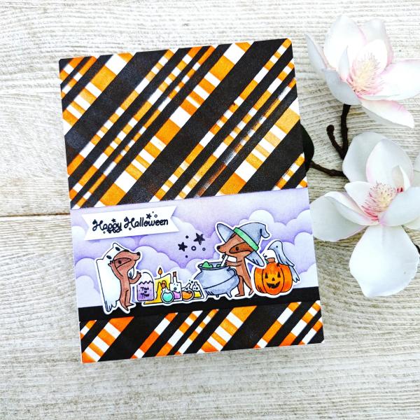 LDRS-Creative Spook Ya Later Alligator Clear Stamps