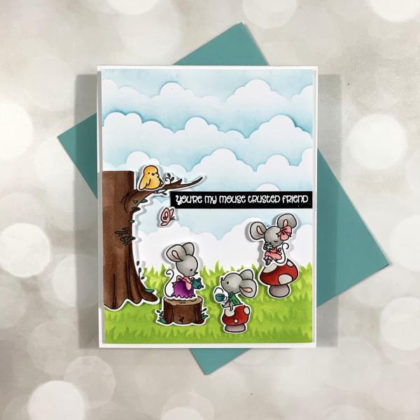 LDRS-Creative Mouse Trusted Friend Clear Stamps