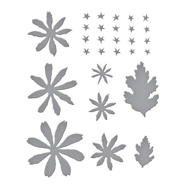 Spellbinders Die "Button and Daisy Chrysanthemum Etched" Stanzschablone