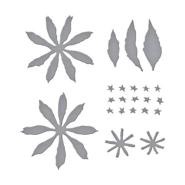 Spellbinders Die "Gaillardia Etched" Stanzschablone