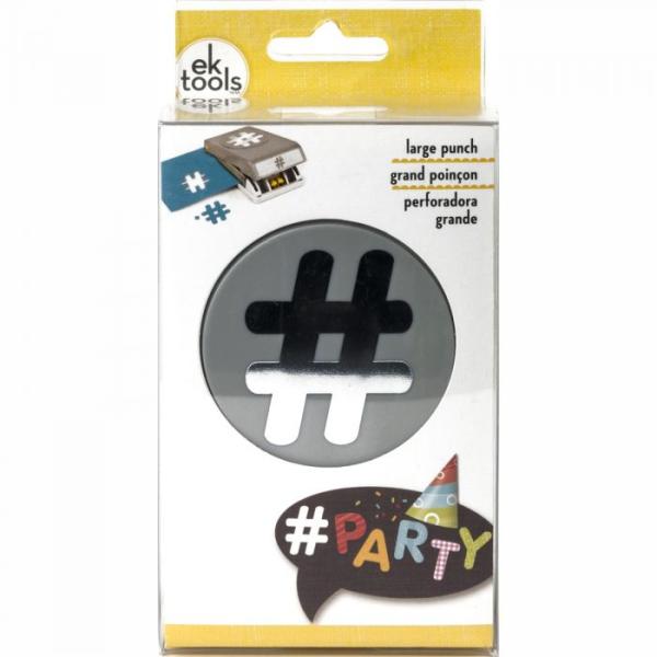 EK Tools  Punch - Motivstanzer  Hashtag
