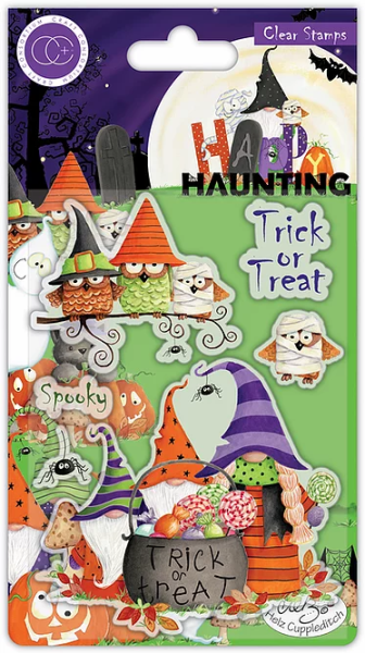 Craft Consortium Happy Haunting Clear Stamps Trick or Treat 