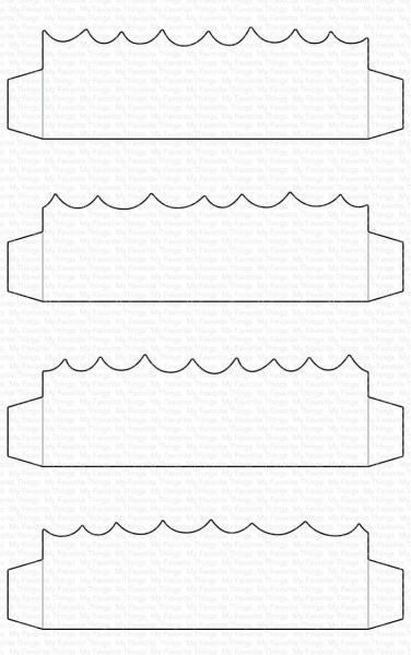 My Favorite Things Die-namics "Outside the Box Waves" | Stanzschablone | Stanze | Craft Die