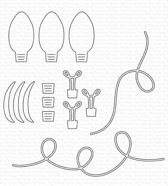 My Favorite Things Die-namics "Christmas Lights"