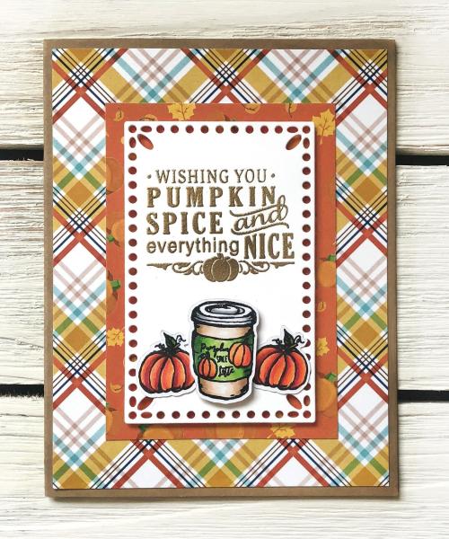 LDRS-Creative Happy Fall Sentiment Clear Stamps