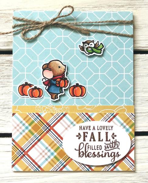 LDRS-Creative Happy Fall Sentiment Clear Stamps