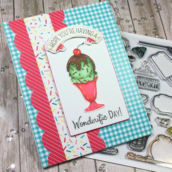 LDRS-Creative Wordalicious Clear Stamps