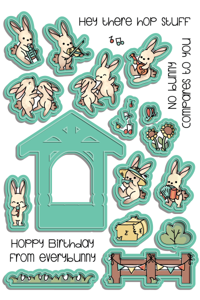 LDRS-Creative Bunny Band Pals Dies - Stanzen