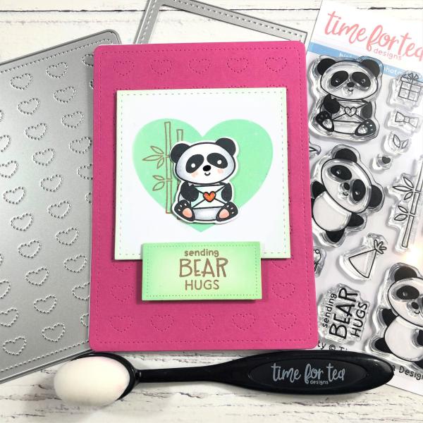 Time For Tea Clear Stamps Pandamonium Party 