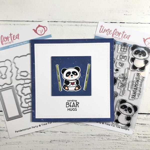 Time For Tea Clear Stamps Pandamonium Party 