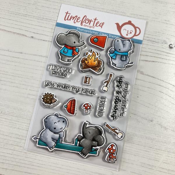 Time For Tea Clear Stamps Life's Ups & Downs 