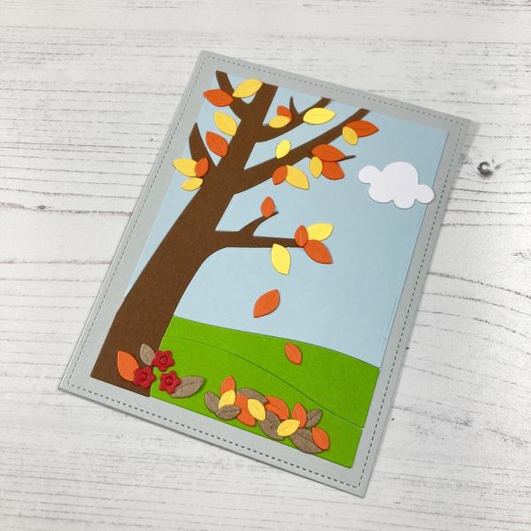 Time For Tea Dies Autumn Scene Cover 