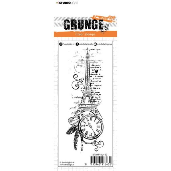 Studio Light - Clear Stamp 210x148mm Grunge 4.0 nr.452