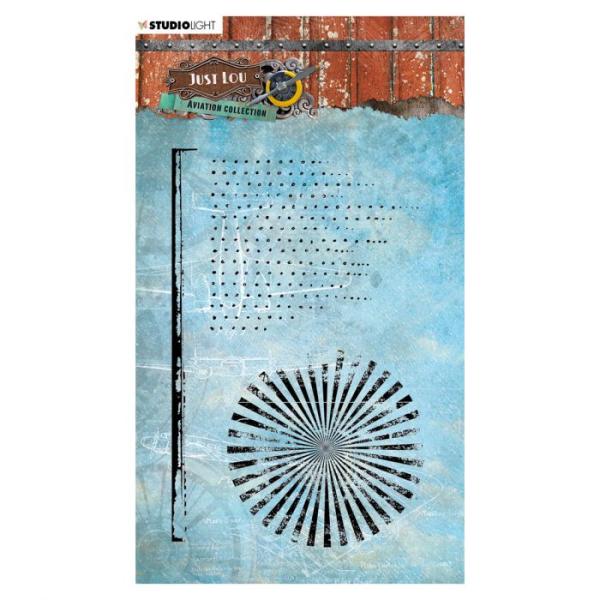 Studio Light - Clear Stamp ear Stamp Aviation Collection nr.11