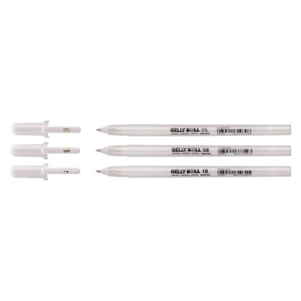 Sakura - Gelly Basic White 05/08/10  Set - Gelstifte
