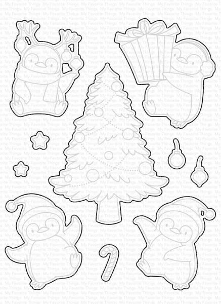 My Favorite Things Die-namics "Holiday Penguins"
