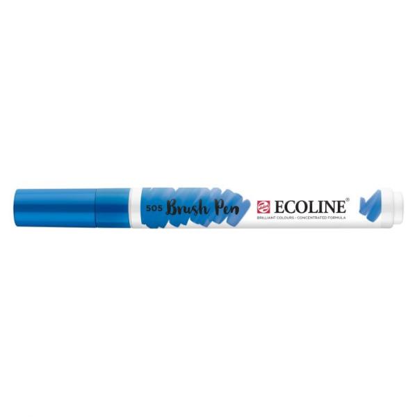 Talens Ecoline Brushpen Ultramarin Helll 505