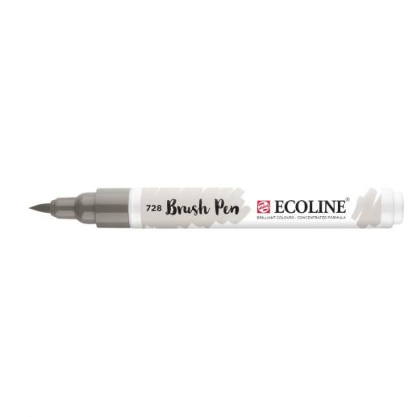 Talens Ecoline Brushpen Warmgrau Hell 728