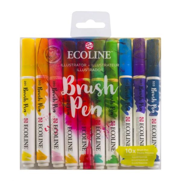 Talens Ecoline Brushpen Illustrator 10er Set