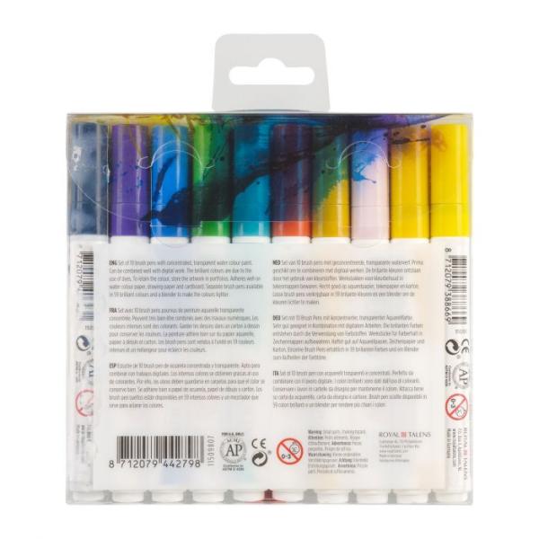 Talens Ecoline Brushpen Illustrator 10er Set