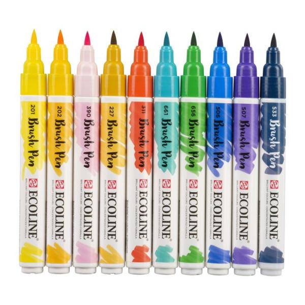 Talens Ecoline Brushpen Illustrator 10er Set
