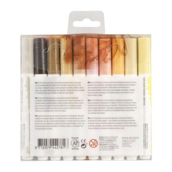 Talens Ecoline Brushpen Orange 10er Set