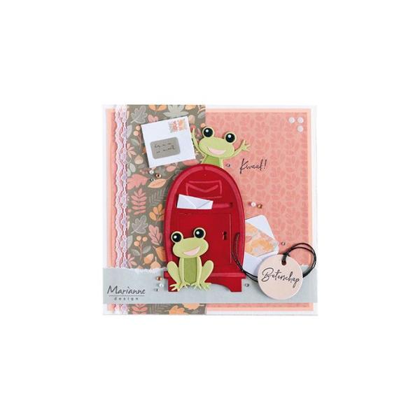 Marianne Design   Craftables Präge- und Stanzschablone Briefkasten 
