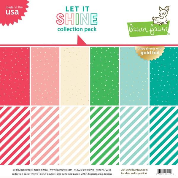 Lawn Fawn 12x12 "Let it Shine" Paper Pad