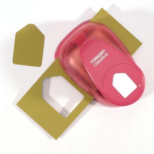 Vaessen Creative Motivstanzer Etikette super jumbo